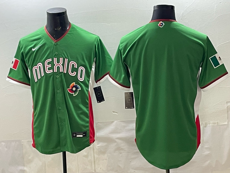 Men 2026 World Cub USA blank green Nike MLB Jersey 0020